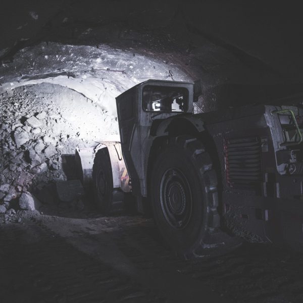 underjordisk gruvutrustning